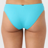 Saltwater Solids Rib Blue Lagoon Full Bottoms