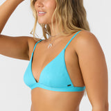 Saltwater Solids Rib Seaside Triangle Top