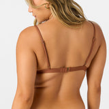 Saltwater Solids Rib Seaside Triangle Top