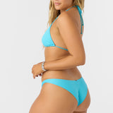 Saltwater Solids Rib Hermosa Skimpy Bottoms