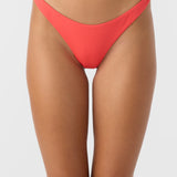 Saltwater Solids Rib Hermosa Skimpy Bottoms