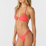 Saltwater Solids Rib Hermosa Skimpy Bottoms