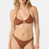 Saltwater Solids Rib Hermosa Skimpy Bottoms