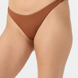 Saltwater Solids Rib Hermosa Skimpy Bottoms