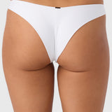 Saltwater Solids Rib Hermosa Skimpy Bottoms
