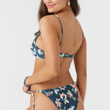Melody Floral Pismo Tall Tri Bralette Top