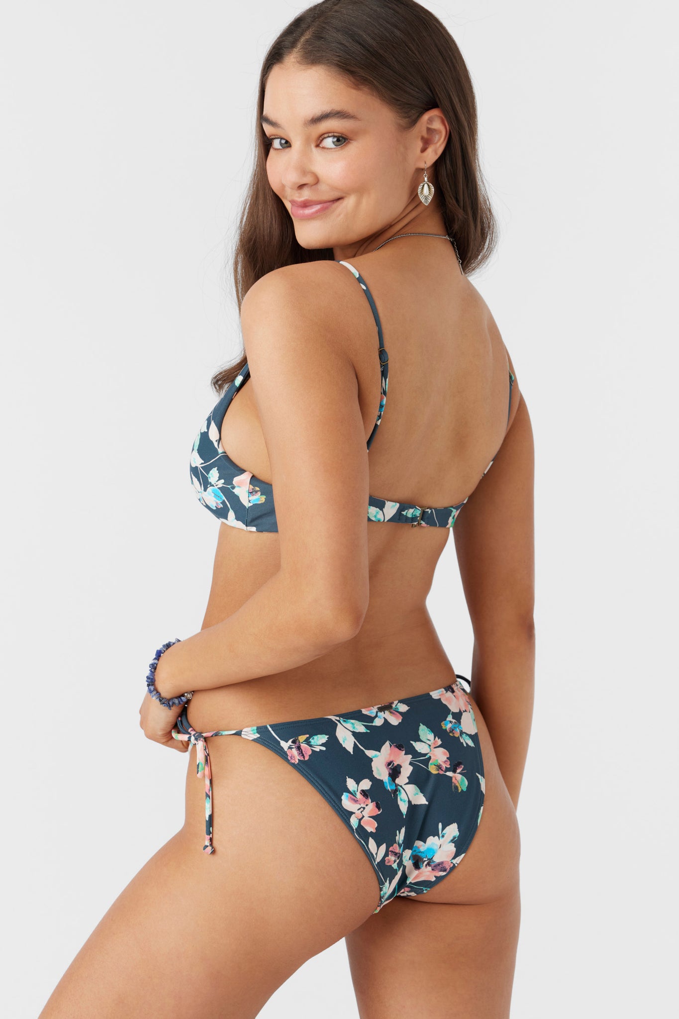 MELODY FLORAL PISMO TALL TRI BRALETTE TOP