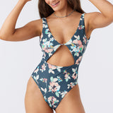 Melody Floral Morro Bay One-Piece
