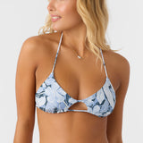 Palmetto Floral Stripe Madrid Revo Halter Top