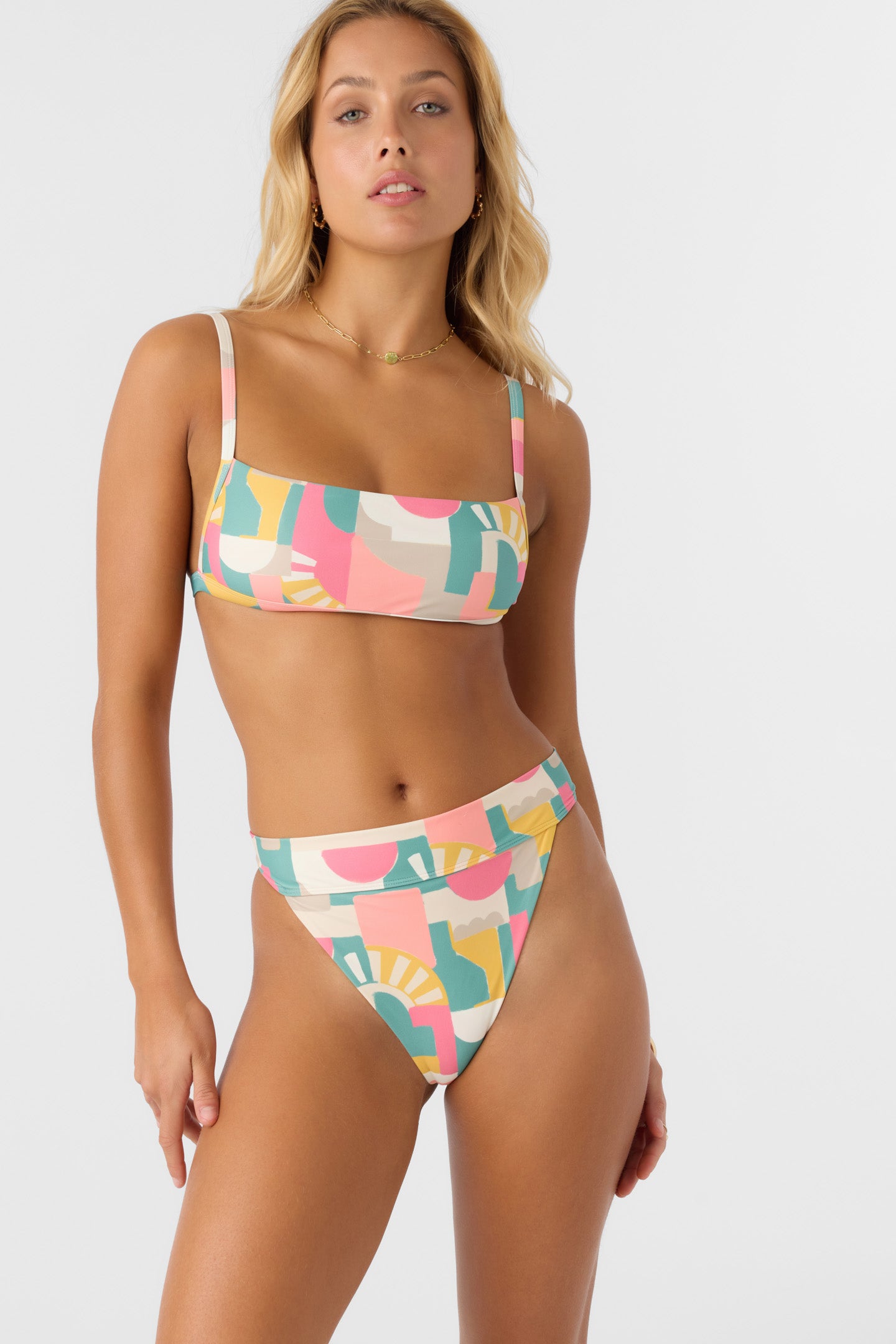 Lisbon Geo Santa Barbara Cheeky Bottoms - Multi Clr | O'Neill