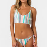 Villa Stripe Middles Active Top