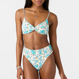 Coastal Floral Malibu Top