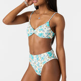 Coastal Floral Malibu Top