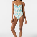 Coastal Floral Kailua One-Piece