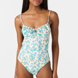Coastal Floral Kailua One-Piece