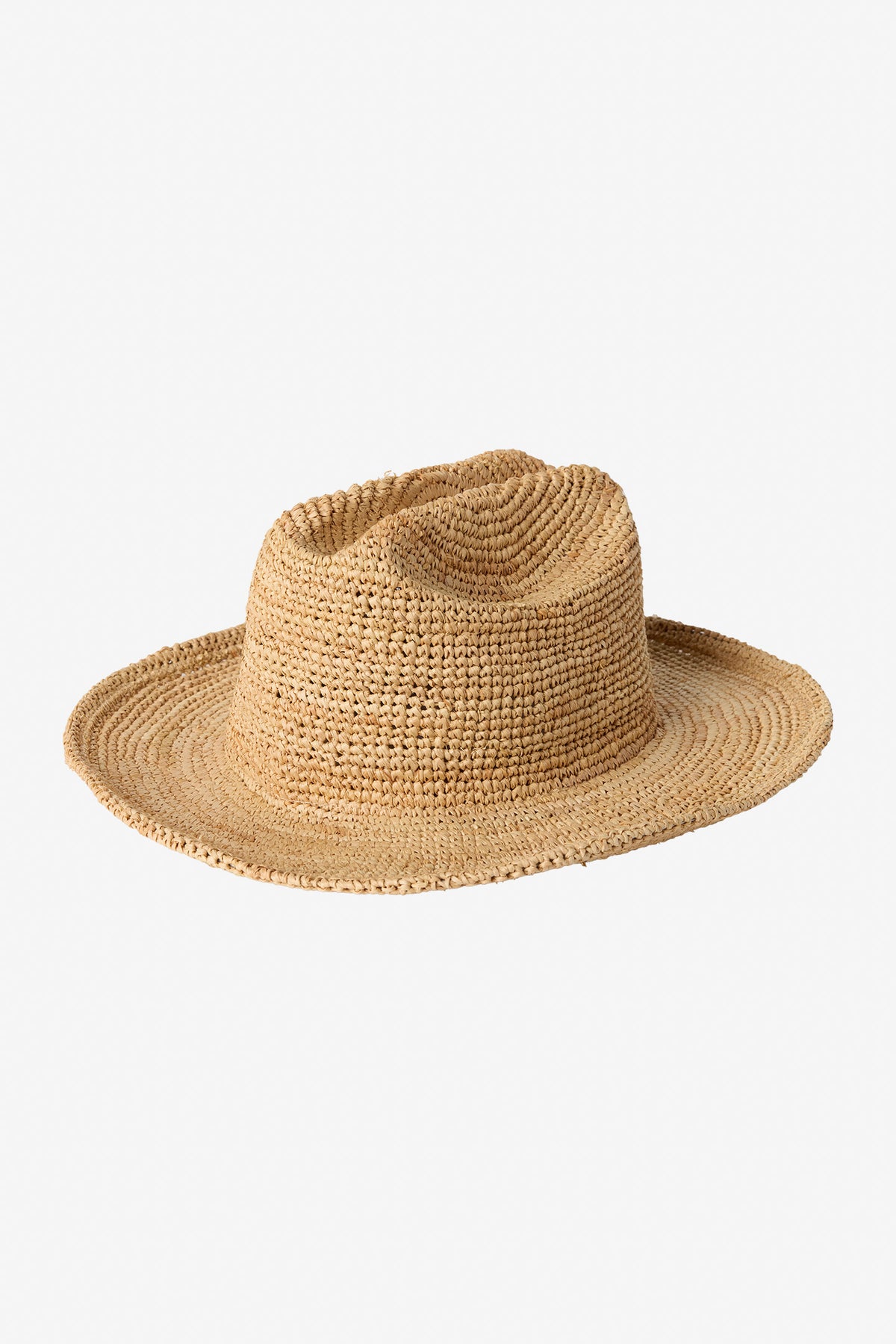 Wide Brim Straw Sun Hat - Natural Color Monica 5 main image 4