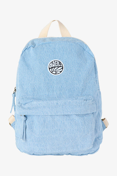 blank denim mini backpack Brightside Denim Backpack - Faded Denim