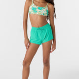 Girl's Balboa 2" Elastic Boardshorts