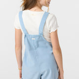 Girl's Starlette Faded Denim Overalls