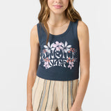 Girl's Plumeria Tank Top