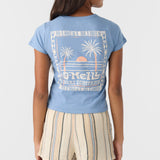 Girl's Island Palms Tee