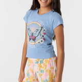 Girl's Beachy Butterfly Tee