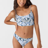 Girl's Palmetto Tropical Ruched Longline Set