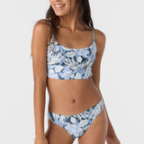 Girl's Palmetto Tropical Ruched Longline Set
