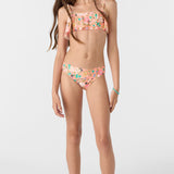 Girl's Kelly Floral Ruffle Bralette Set