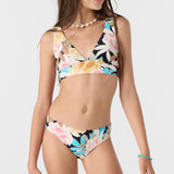 Girl's Mikah Floral Fixed Bralette Set