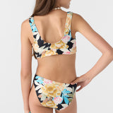 Girl's Mikah Floral Fixed Bralette Set