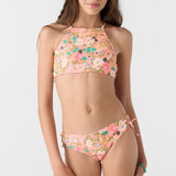 Girl's Kelly Floral High Neck Set