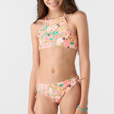 Girl's Kelly Floral High Neck Set