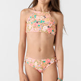 Girl's Kelly Floral High Neck Set