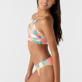 Girl's Lisbon Geo Peekaboo High Neck Set