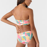 Girl's Lisbon Geo Peekaboo High Neck Set