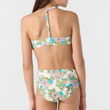 Girl's Cara Floral Braided High Neck Set