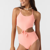 Girl's Dawnbreak Rib Knot Front One-Piece