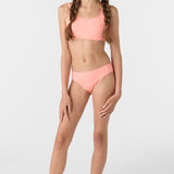 Girl's Dawnbreak Rib Tie Back Bralette Set