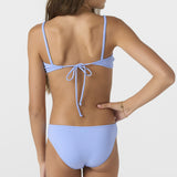 Girl's Dawnbreak Rib Tie Back Bralette Top Set