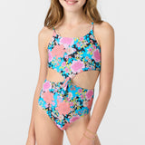 Girl's Knot Front One Piece