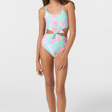 Girl's Knot Front One Piece