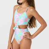 Girl's Knot Front One Piece