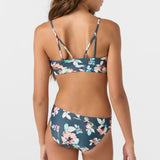 Girl's Melody Floral Wrap Top Set