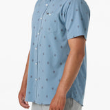 Light Check Geo Standard Fit Shirt - Captain'S Blue | O'Neill