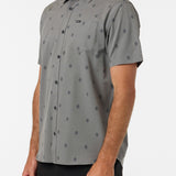 Light Check Geo Standard Fit Shirt - Gargoyle | O'Neill