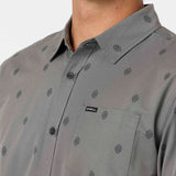 Light Check Geo Standard Fit Shirt - Gargoyle | O'Neill