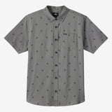 Light Check Geo Standard Fit Shirt - Gargoyle | O'Neill