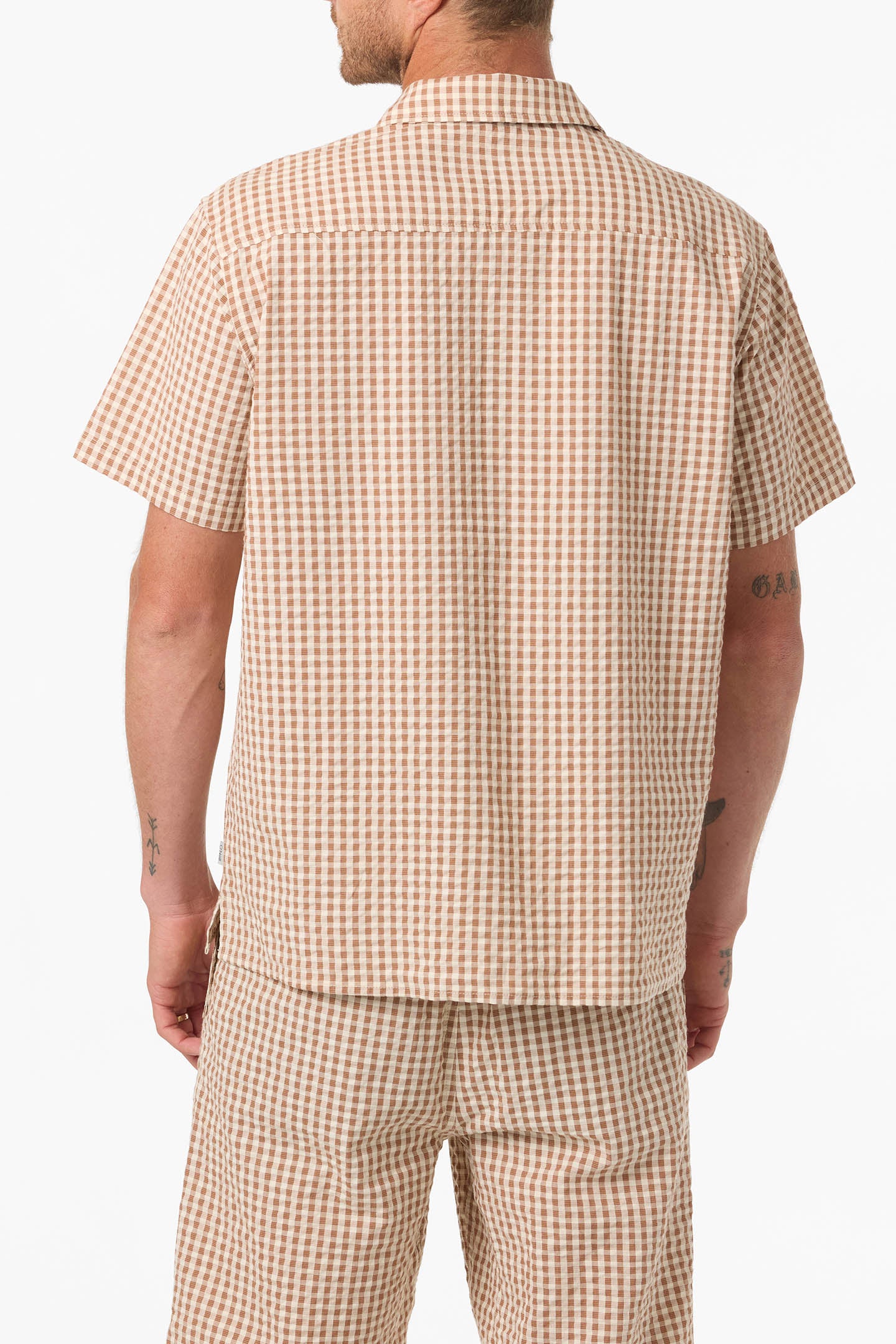 O'Riginals Seersucker Plaid Shirt - Tofu | O'Neill