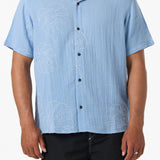 Pipeline Rodeo Monstera Shirt - Blue Glass | O'Neill